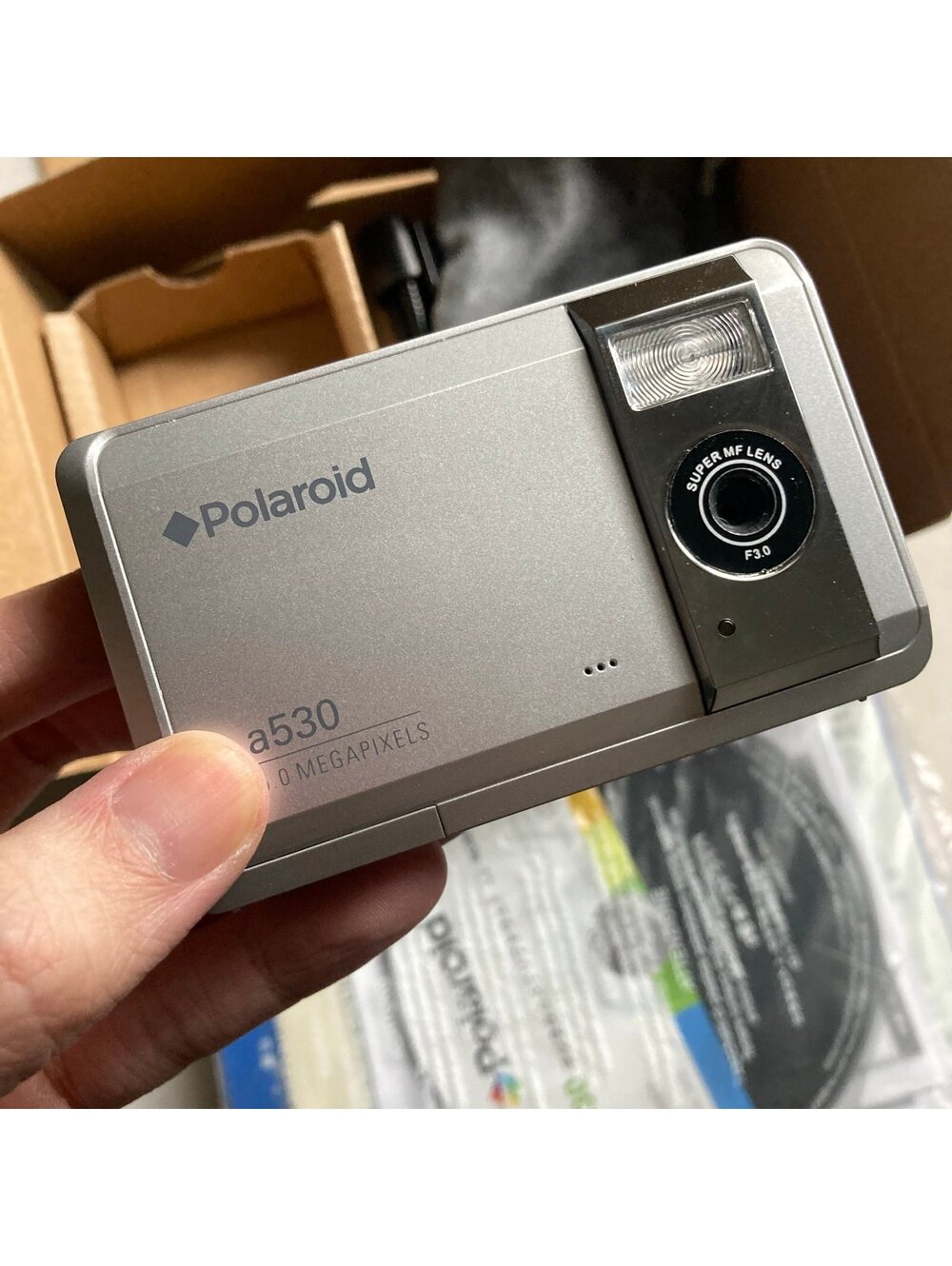 Polaroid A530 5MP Digital Toy Camera Vintage Retro Y2K Compact Tested